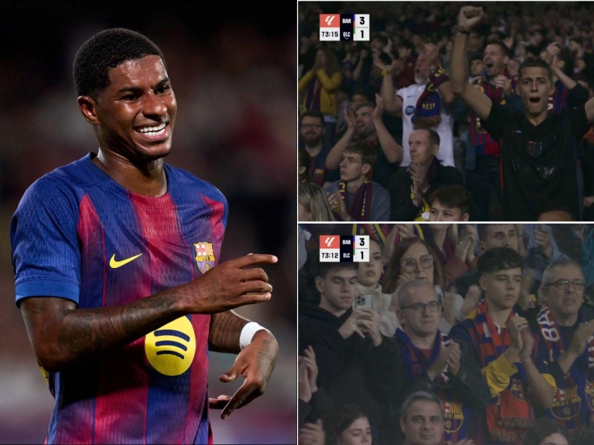 Rashford tỏa sáng rực rỡ, được CĐV Barcelona đứng dậy vỗ tay tán thưởng 733510