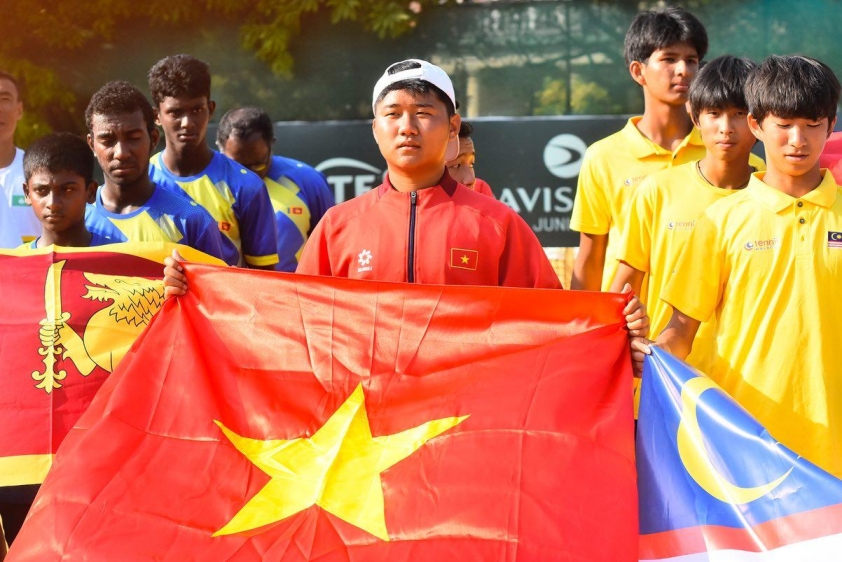 Sao trẻ tỏa sáng, quần vợt Việt Nam tiến sát Vòng chung kết Davis Cup 814055