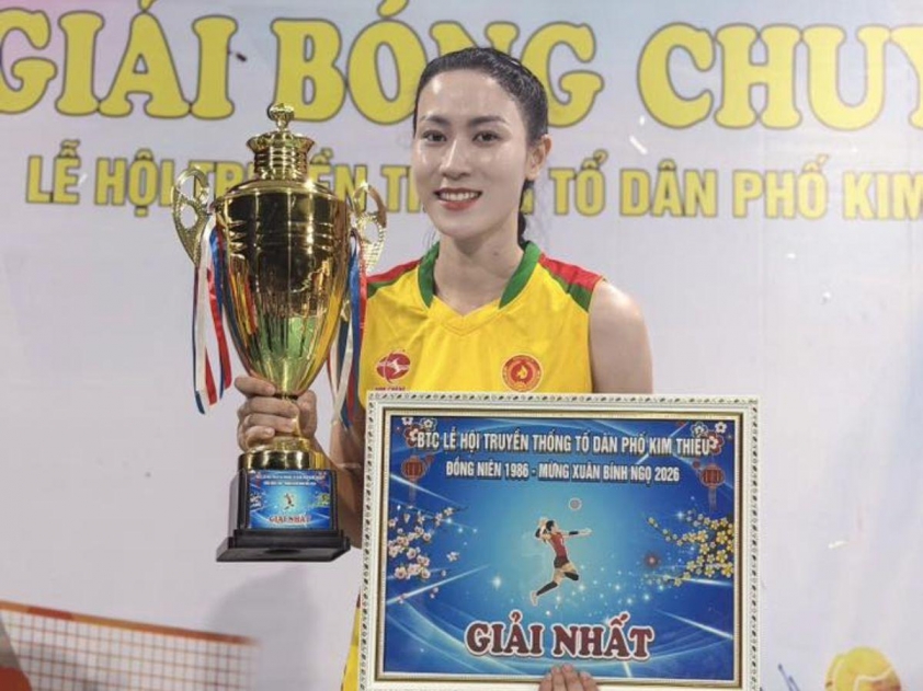Hoa khôi bóng chuyền Kiều Trinh chấn thương, bỏ lỡ hai giải quan trọng-808431