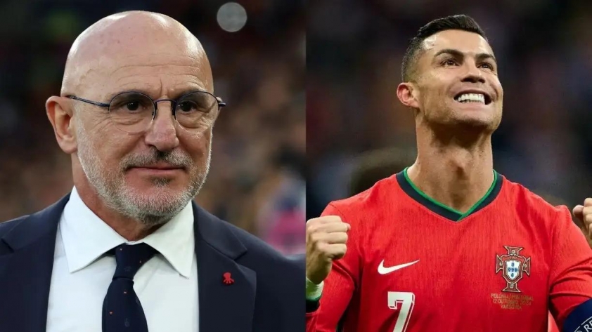 HLV Tây Ban Nha: 'Tôi vô cùng ngưỡng mộ Ronaldo' 646500