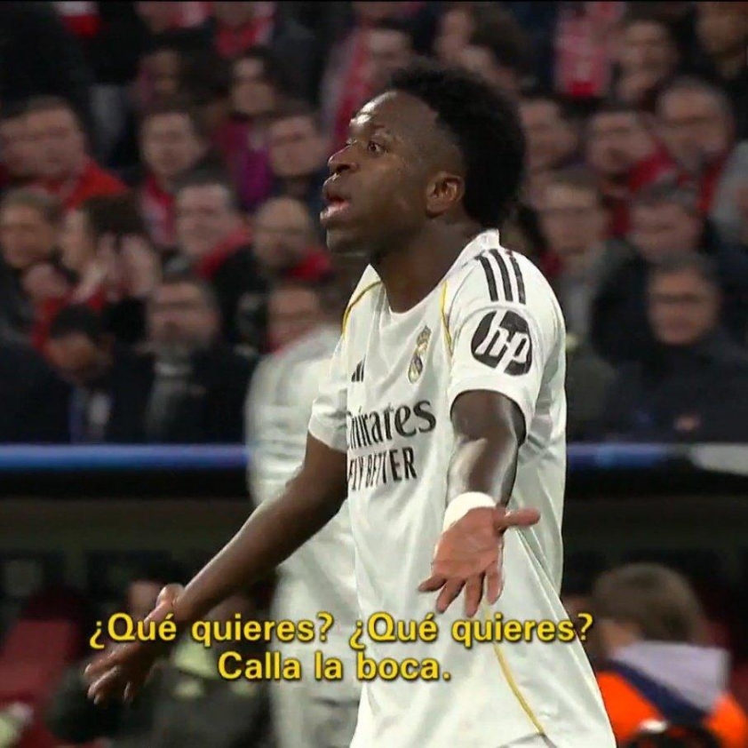 Vinicius Jr nói thẳng Bellingham: 'Muốn gì? Câm miệng lại đi' 822551