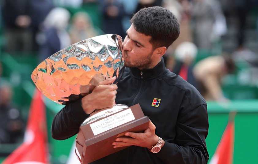 Alcaraz lọt nhánh đấu 'dễ thở' ở Monte Carlo Masters 2026-816624
