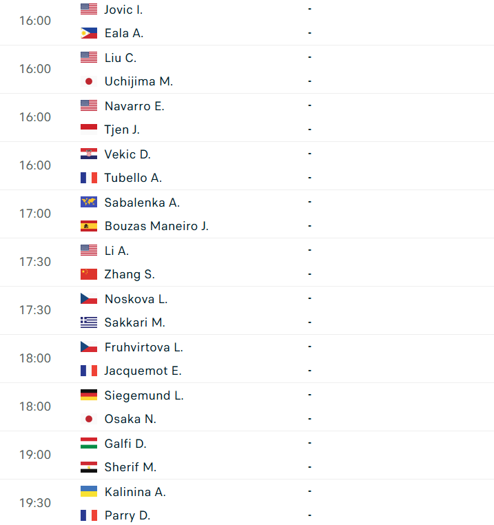 Lịch thi đấu tennis 26/5: Sinner khởi động chiến dịch Roland Garros 2026 838825